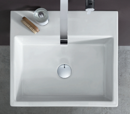 Lavabo da Appoggio/Sospeso in ceramica NIC DESIGN COOL 50,5