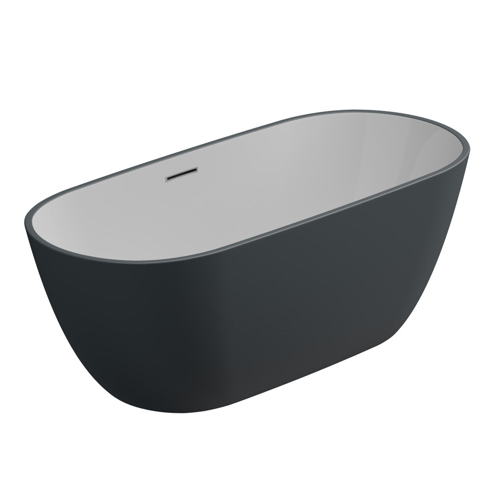 Vasca in Acrilico GSG SUN Freestanding o a Parete cm. 170X81