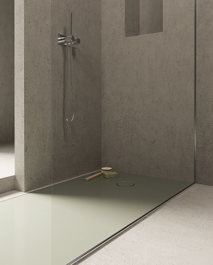 Piatto Doccia in ceramica NIC DESIGN FOGLIO 70 cm