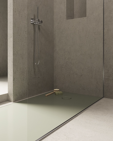 Piatto Doccia in ceramica NIC DESIGN FOGLIO 70 cm