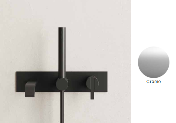 GRUPPO A PARETE PER VASCA NIC DESIGN SOLO 28x7 cm