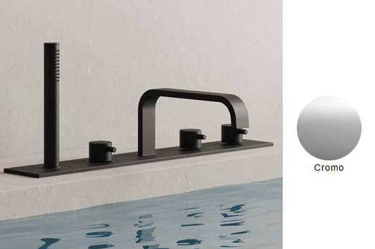 GRUPPO PER BORDO VASCA NIC DESIGN SOLO 52x8 cm