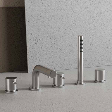 GRUPPO BORDO VASCA 5 FORI NIC DESIGN MADE