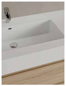 Mobile da Bagno IDEA STELLA OVER 80.02 LAVABO SCATOLATO