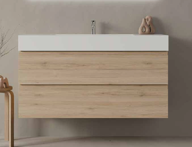 Mobile da Bagno IDEA STELLA OVER 80.02 LAVABO SCATOLATO