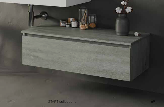 Base ad 1 Cassetto con Top IDEA STELLA VENERE 100.1