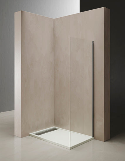 PARETE DOCCIA FISSA DI PROFONDITA' TDA INOX SCROLL IS-F