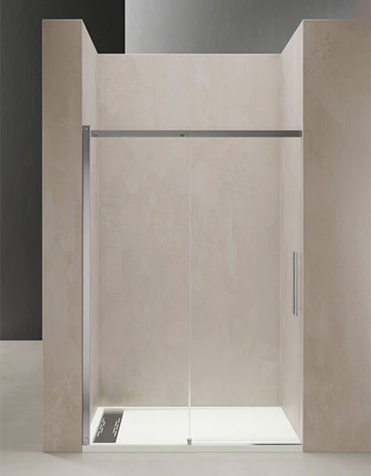 PARETE DOCCIA CON PORTA SCORREVOLE TDA INOX SCROLL IS-PSC