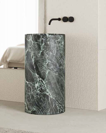 Lavabo Freestanding in PIETRA NIC DESIGN OVVIO