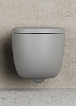 Vaso WC Sospeso in ceramica Rimless NIC DESIGN MILK