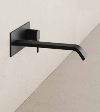 MISCELATORE A PARETE MONOCOMANDO LAVABO NIC DESIGN SOLO 19x16 cm