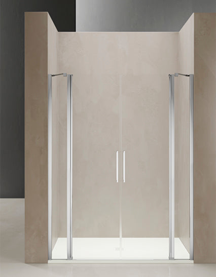 PARETE DOCCIA CON DOPPIA PORTA SALOON TDA MORK MO-PSA2