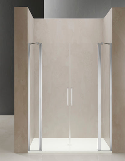 PARETE DOCCIA CON DOPPIA PORTA SALOON TDA MORK MO-PSA2