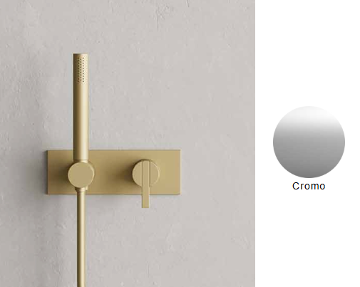 MONOCOMANDO INCASSO PER DOCCIA NIC DESIGN SOLO 18x7 cm