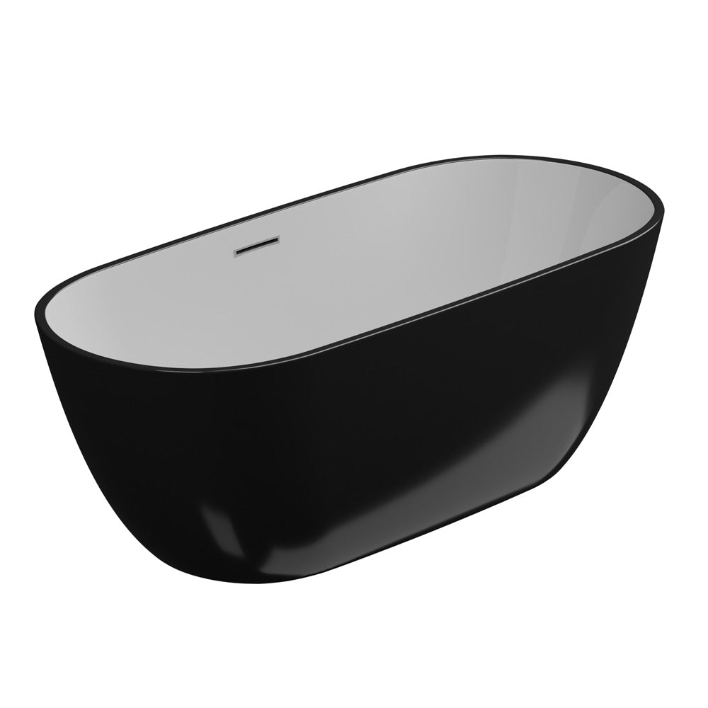 Vasca in Acrilico GSG SUN Freestanding o a Parete cm. 170X81