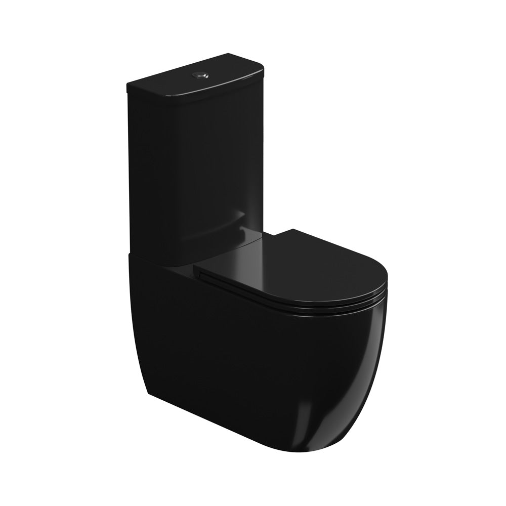 Vaso con cassetta Monoblocco WC a Terra in ceramica Rimless GSG LIKE