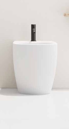 Bidet a Terra Monoforo in ceramica NIC DESIGN OVVIO