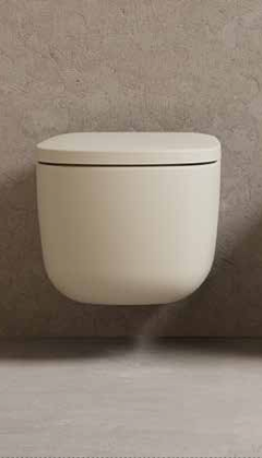 Vaso WC Sospeso in ceramica Rimless NIC DESIGN OVVIO