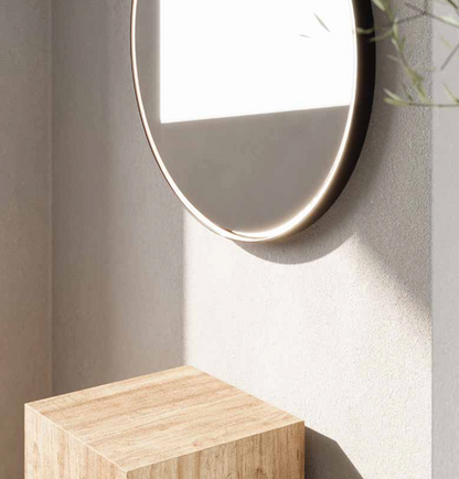 Specchio Tondo in Ceramica NIC DESIGN PARENTESI - D. 90 cm