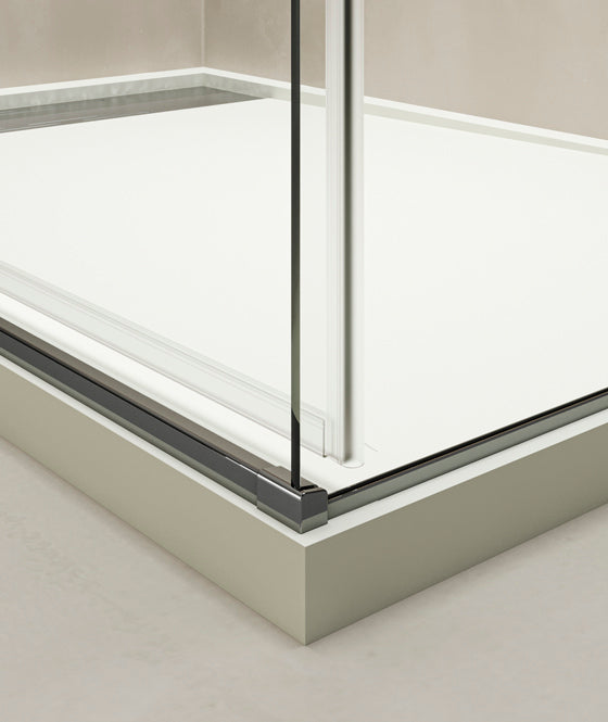 PARETE DOCCIA CON PORTA SCORREVOLE TDA PLUMA EVO PL-PSC