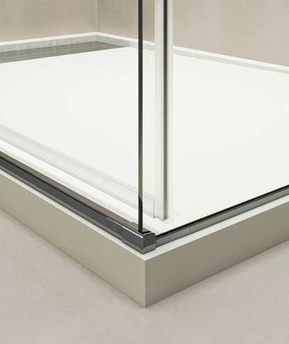 PARETE DOCCIA CON PORTA SCORREVOLE TDA PLUMA EVO PL-PSC