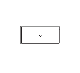 Vasca in CORIAN NIC DESIGN POOL - 170x70x57 cm