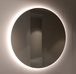 Specchio Tondo FILO LUCIDO NIC DESIGN RAGGIO RETROILLUMINATO - D. 60 - 90 - 120 cm