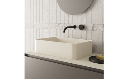 Lavabo da Appoggio in ceramica NIC DESIGN SEMPLICE RETTANGOLARE 55
