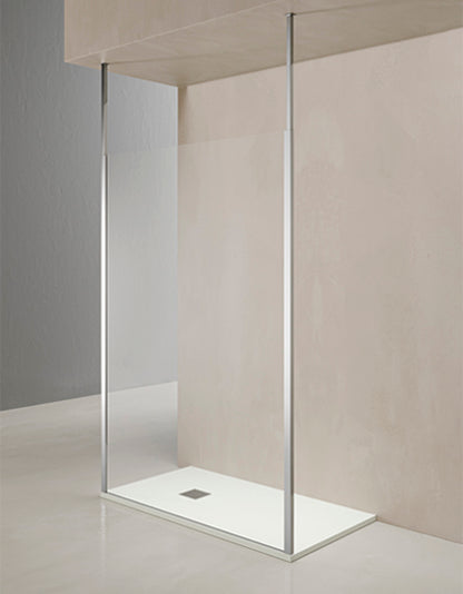 PARETE DOCCIA WALK-IN TDA ROCCO RO-C6 INSTALLAZIONE CENTRALE