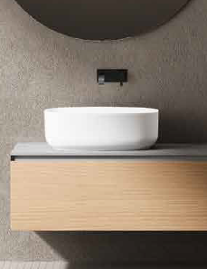 Lavabo da Appoggio in ceramica NIC DESIGN SEMPLICE 50 - 50x40 cm