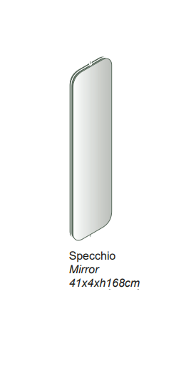 Specchio Total Body NIC DESIGN OVER