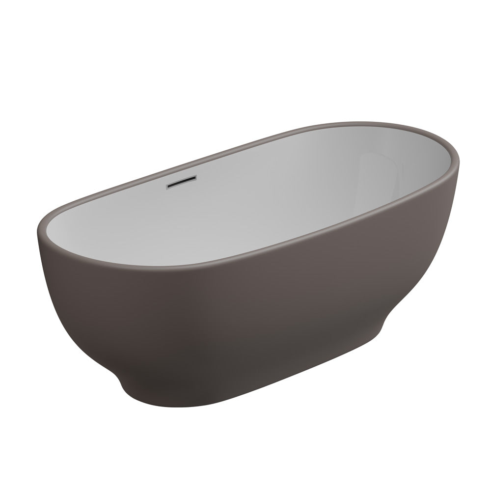 Vasca in Acrilico GSG MOON Freestanding o a Parete cm. 170X80