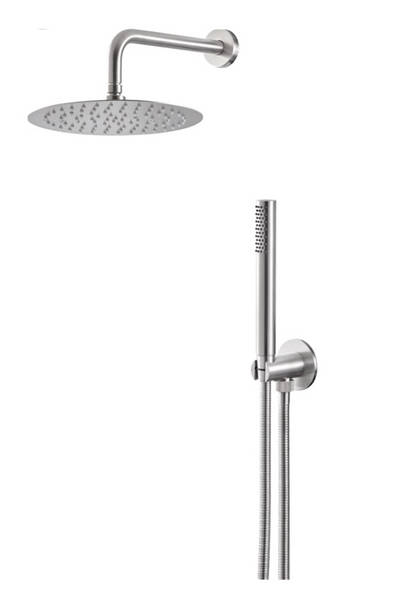 KIT DOCCIA TONDO CON SOFFIONE 250 mm VEMA WELLNESS BRASS OTTONE V08135