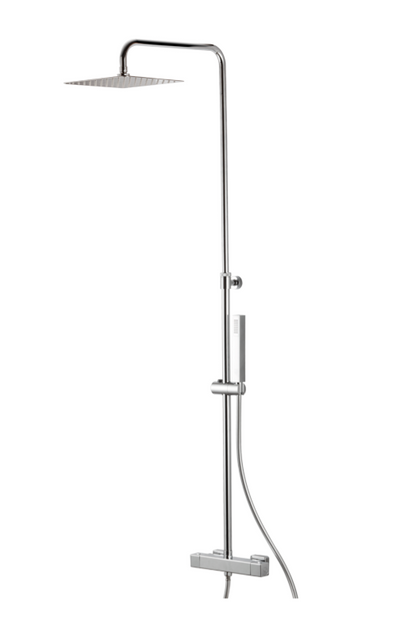 COLONNA DOCCIA DA PARETE CON MISCELATORE TERMOSTATICO VEMA WELLNESS BRASS OTTONE V08231