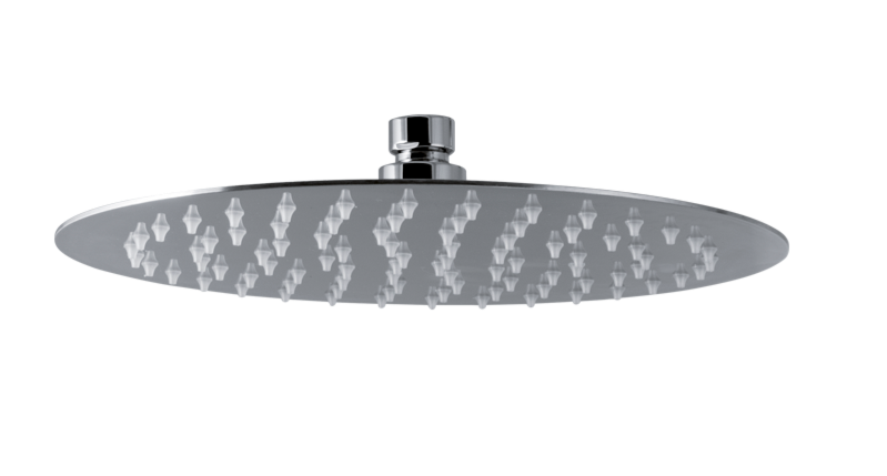 SOFFIONE ULTRASLIM DOCCIA TONDO D. 250 mm VEMA WELLNESS STEEL ACCIAIO V08243