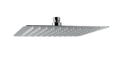 SOFFIONE ULTRASLIM DOCCIA QUADRO 250x250 mm VEMA WELLNESS STEEL ACCIAIO V08249