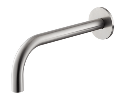 BOCCA EROGAZIONE LAVABO A PARETE L. 20,7 CM VEMA OTAGO ACCIAIO V17055