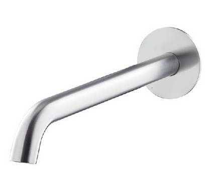 BOCCA EROGAZIONE LAVABO A PARETE L. 23,3 CM VEMA OTAGO ACCIAIO V17056