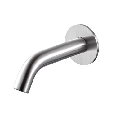 BOCCA EROGAZIONE A PARETE PER GRUPPO VASCA L. 17,1 CM VEMA OTAGO ACCIAIO V17145