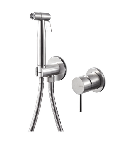 MISCELATORE MONOCOMANDO PER BIDET VEMA ACCIAIO V17405