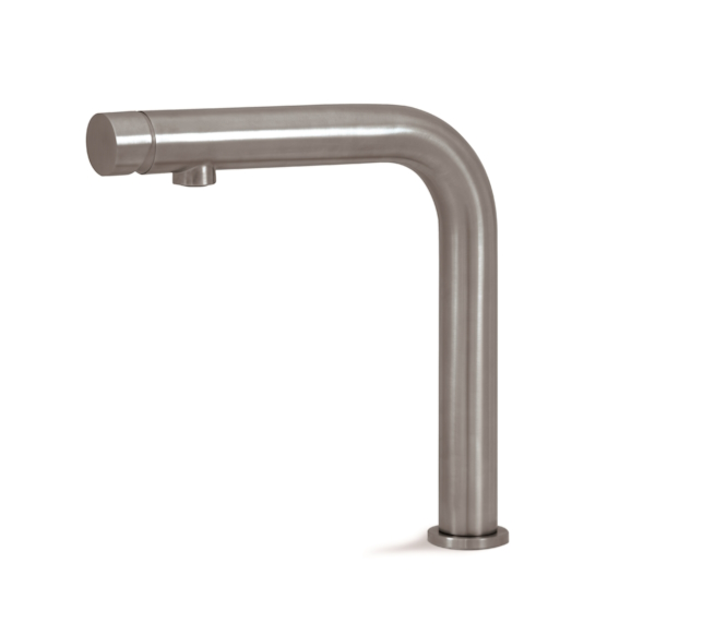 MISCELATORE MONOCOMANDO LAVELLO CANNA L VEMA REKA ACCIAIO V20450