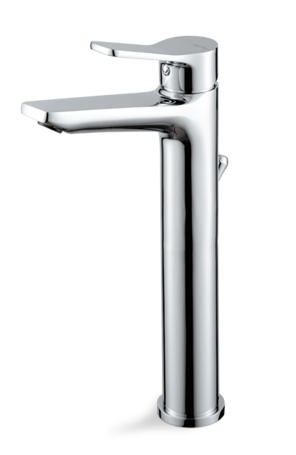 MISCELATORE MONOCOMANDO LAVABO ALTO VEMA PARANA' OTTONE V22020 CON SCARICO