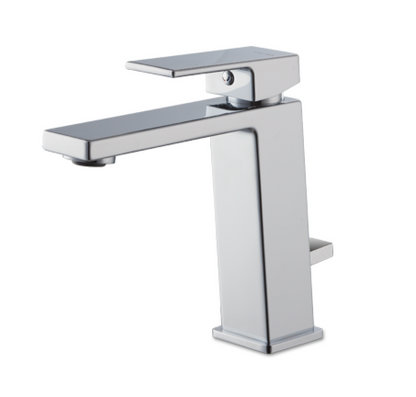 MISCELATORE MONOCOMANDO LAVABO VEMA LYS OTTONE V25010 CON SCARICO