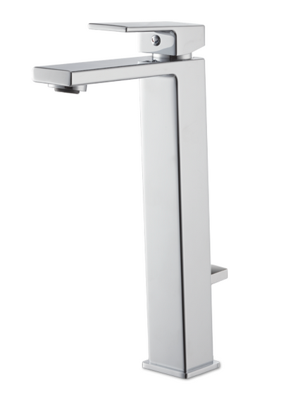 MISCELATORE MONOCOMANDO LAVABO ALTO VEMA LYS OTTONE V25020 CON SCARICO