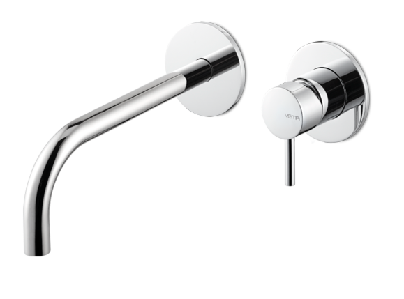 GRUPPO MISCELATORE MONOCOMANDO LAVABO A PARETE VEMA MAIRA OTTONE V27050