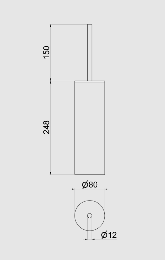 PORTA SCOPINO DA APPOGGIO VEMA OTTONE V27345