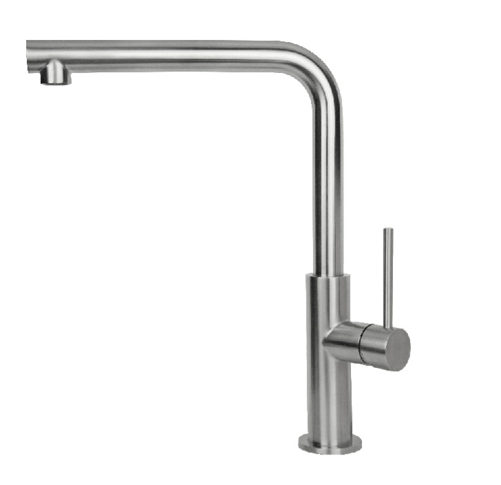 MISCELATORE MONOCOMANDO LAVELLO CANNA L VEMA ROY KITCHEN ACCIAIO V31022