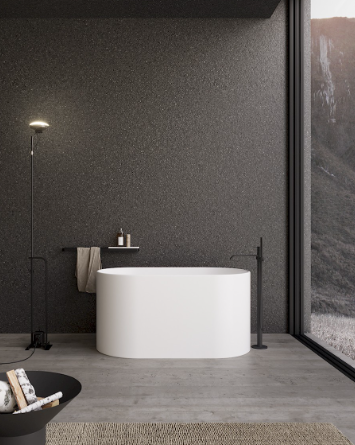 Vasca Freestanding in Cristalplant NIC DESIGN SIZE - 135x75x68 cm