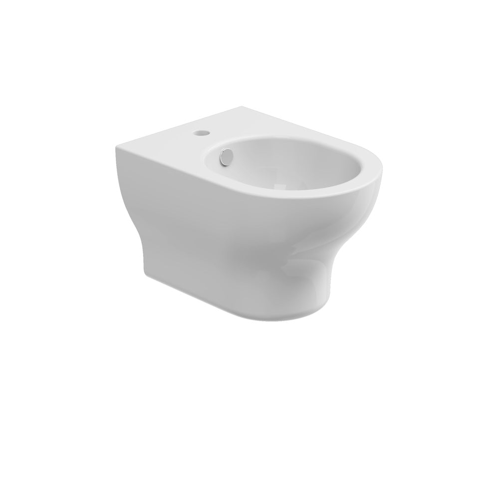Bidet Sospeso in ceramica GSG SPEED Bianco Lucido