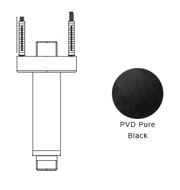 BRACCIO DOCCIA A SOFFITTO NIC DESIGN MADE 10 cm